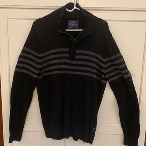 Men’s large American eagle quarter zip sweater, NWOT